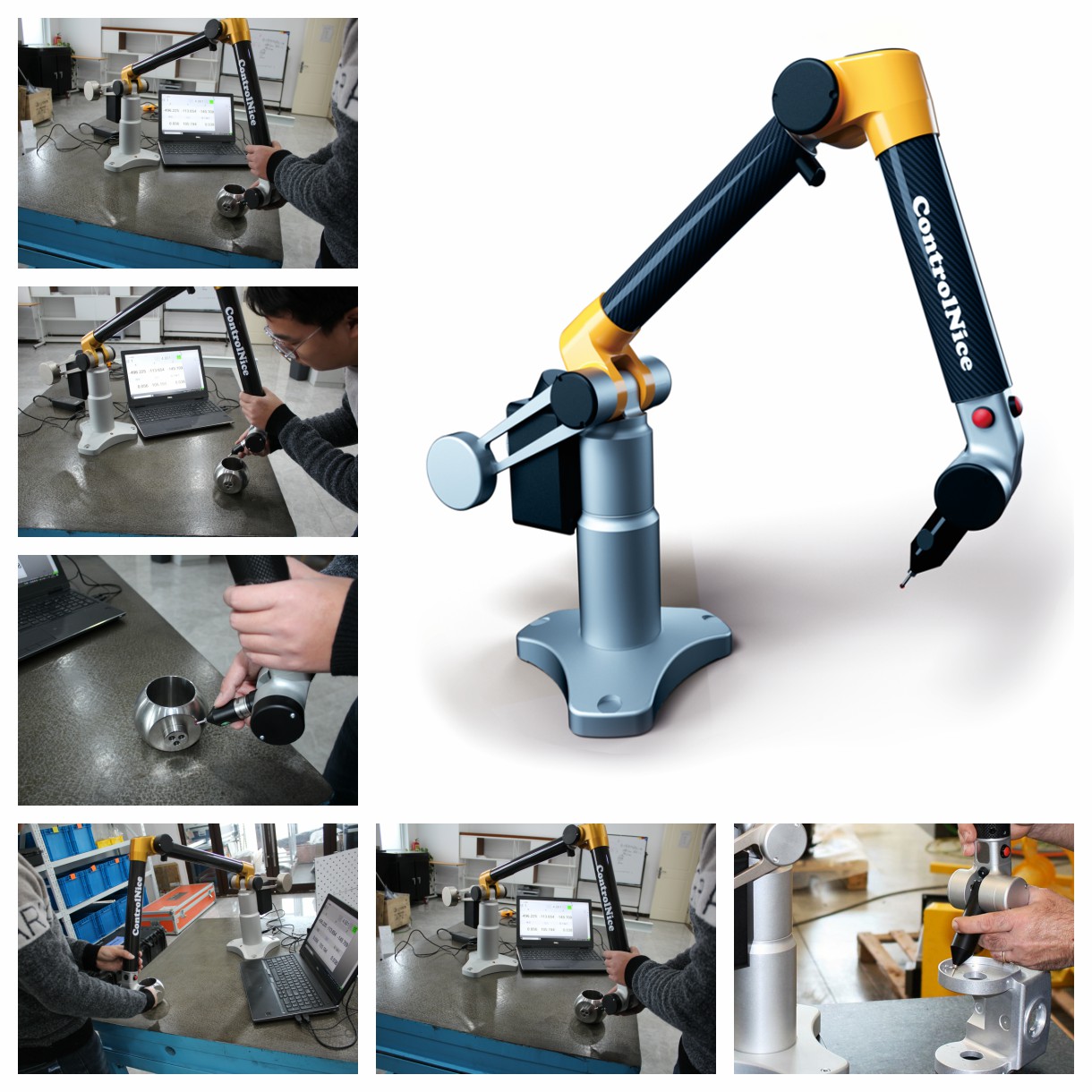 合肥便攜式三坐標(biāo)關(guān)節(jié)臂與工業(yè)機(jī)器人制造 賦能精密測量的柔性解決方案